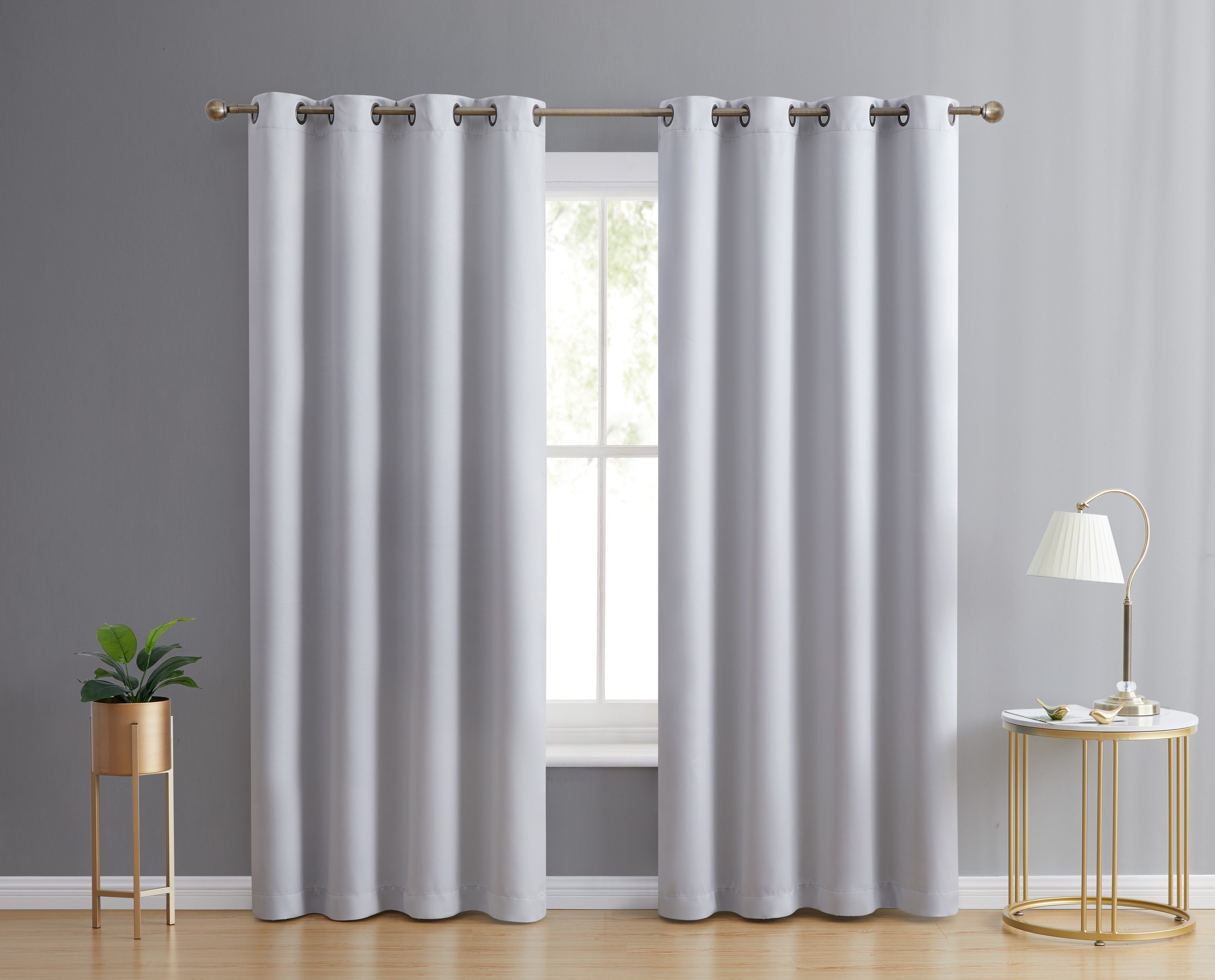 Laurance 100% Blackout Grommet Curtain Panels